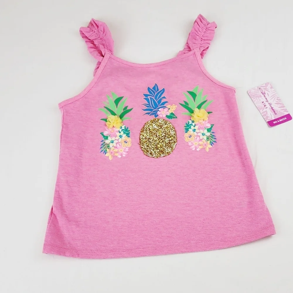 Tommy Bahamas Girls Pineapple Tanks Top
